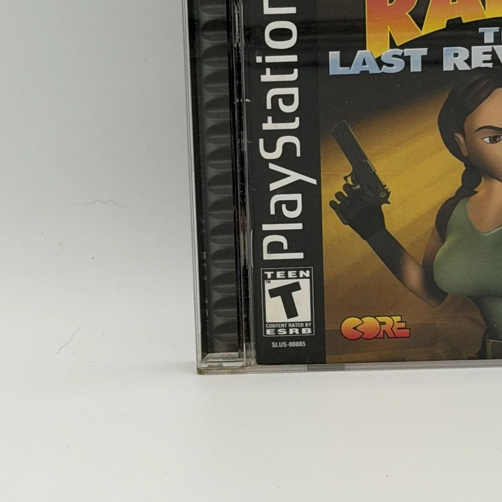 Tomb Raider The Last Revelation Sony PlayStation 1 PS1 Action Game Eidos 1999